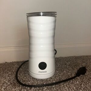 Miroco White Electric Milk Frother